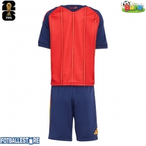 Spania Hjemmedraktsett Barn VM 2026 Kortermet (+ Korte bukser)